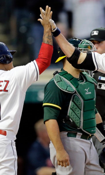 Bauer strikes out AL-high 14, Indians beat A's 9-4 (May 30, 2017)